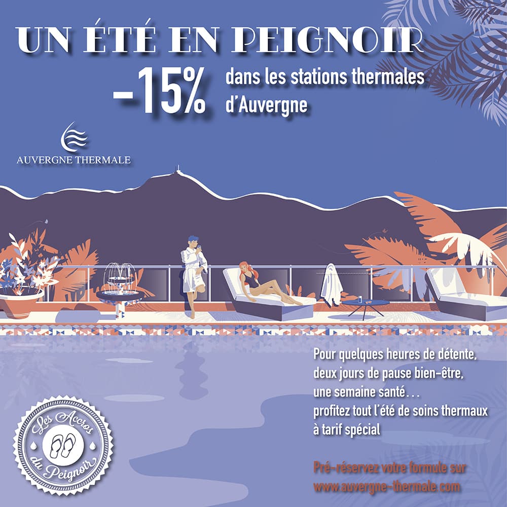 Offre un ?�t?� en peignoir 2020 - Auvergne Thermale